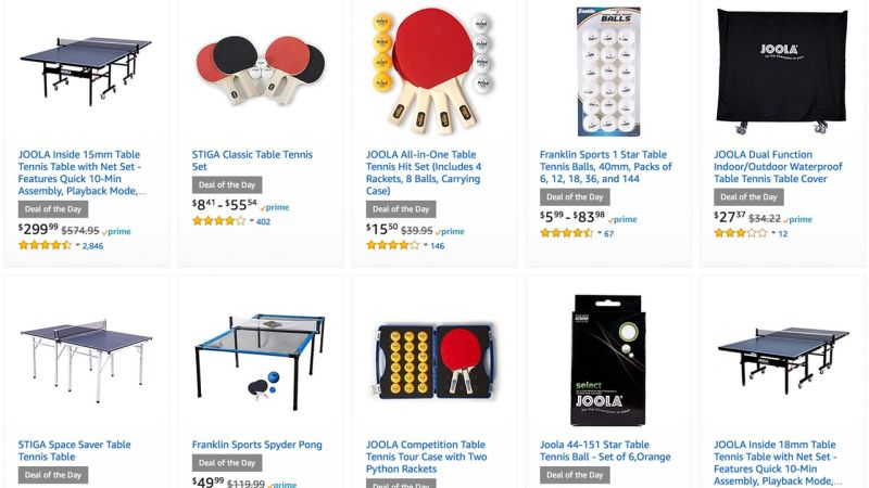 Ping Pong Gold Box | Amazon